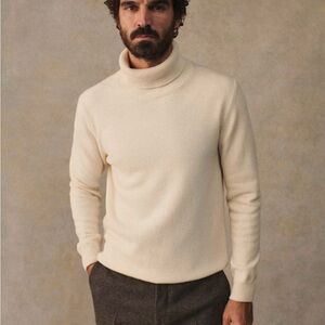 Octobre cream Turtleneck Sweater